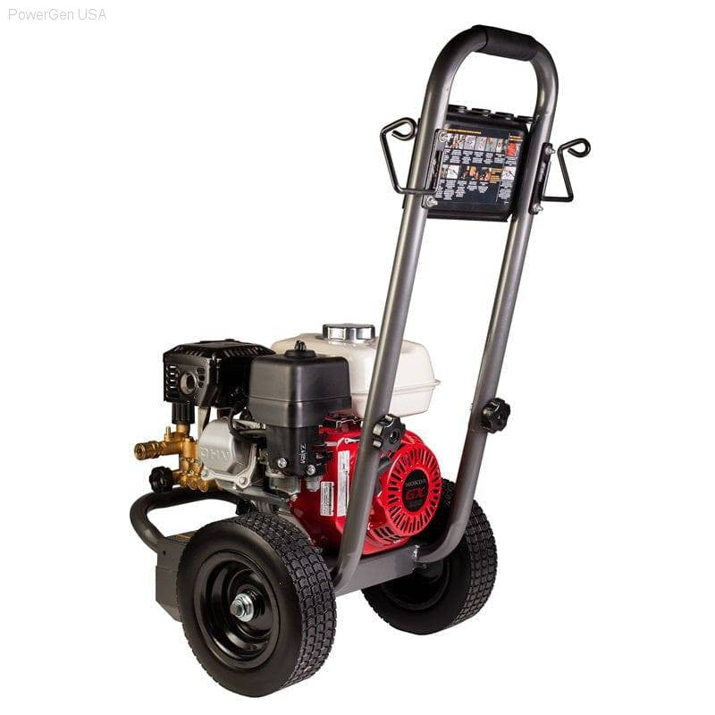 Pressure Washers - BE Power Equipment Commercial Series 3200 Psi 2.8 GPM 200cc Honda GX200 Engine Gas Pressure Washer