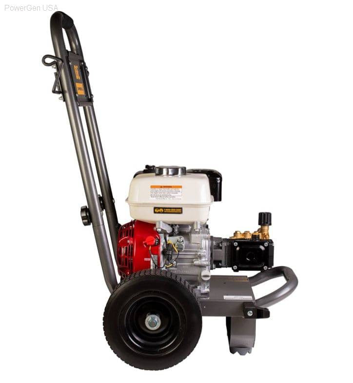 Pressure Washers - BE Power Equipment Commercial Series 3200 Psi 2.8 GPM 200cc Honda GX200 Engine Gas Pressure Washer