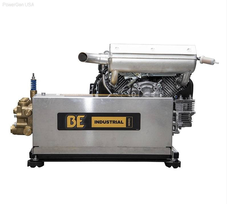 Pressure Washers - BE Power Equipment Truck Mounted Pressure Washer Honda Engine 3500 Psi 8 Gpm