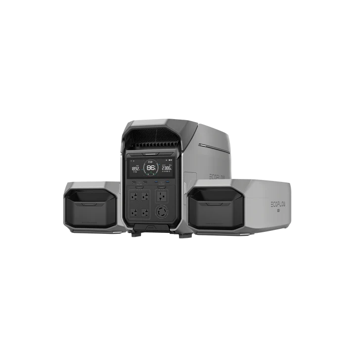 ECOFLOW DELTA Pro 3 + 2*DELTA Pro 3 Extra Battery- PowerGen USA