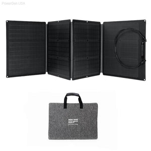 Solar & Battery Powered - EcoFlow 110W Solar Panel