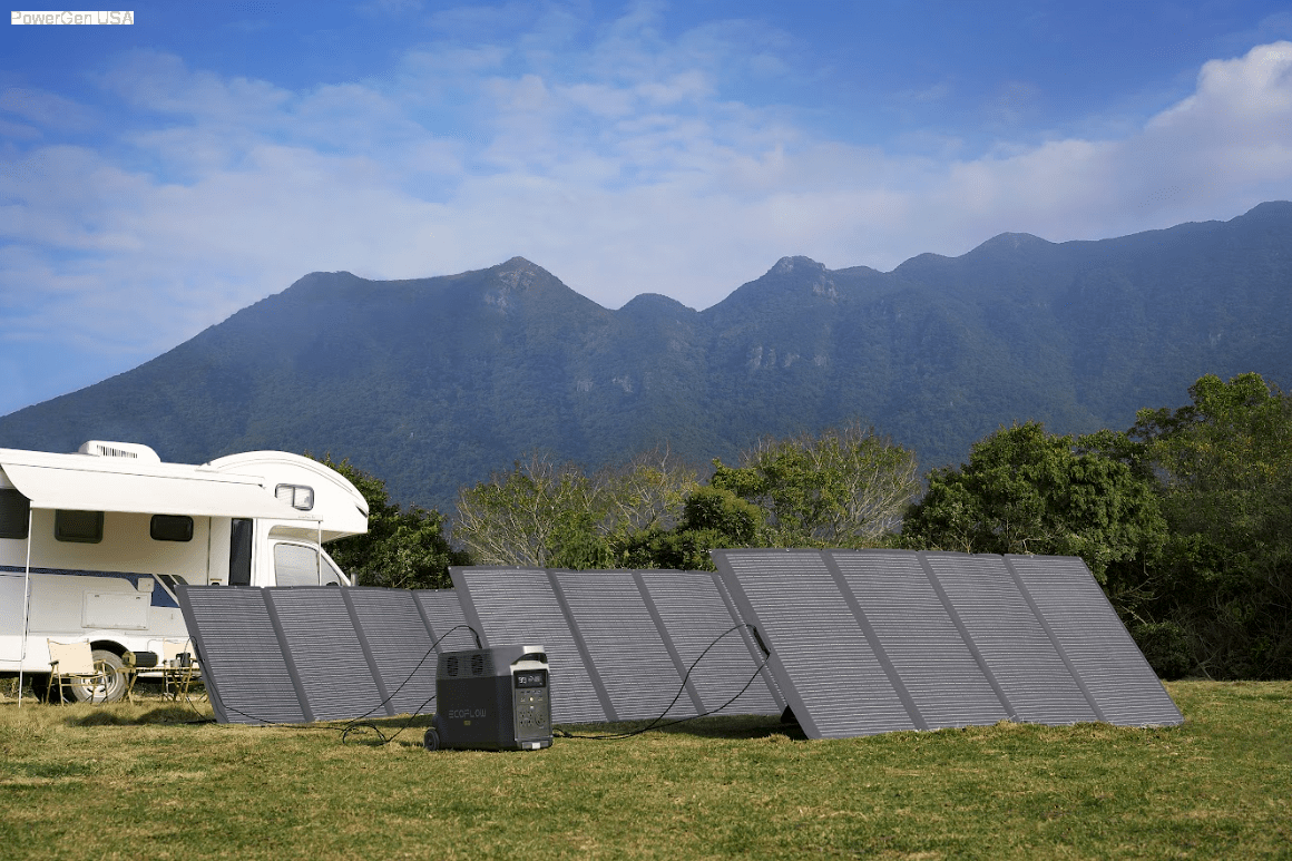 Solar & Battery Powered - EcoFlow 400W Solar Panel