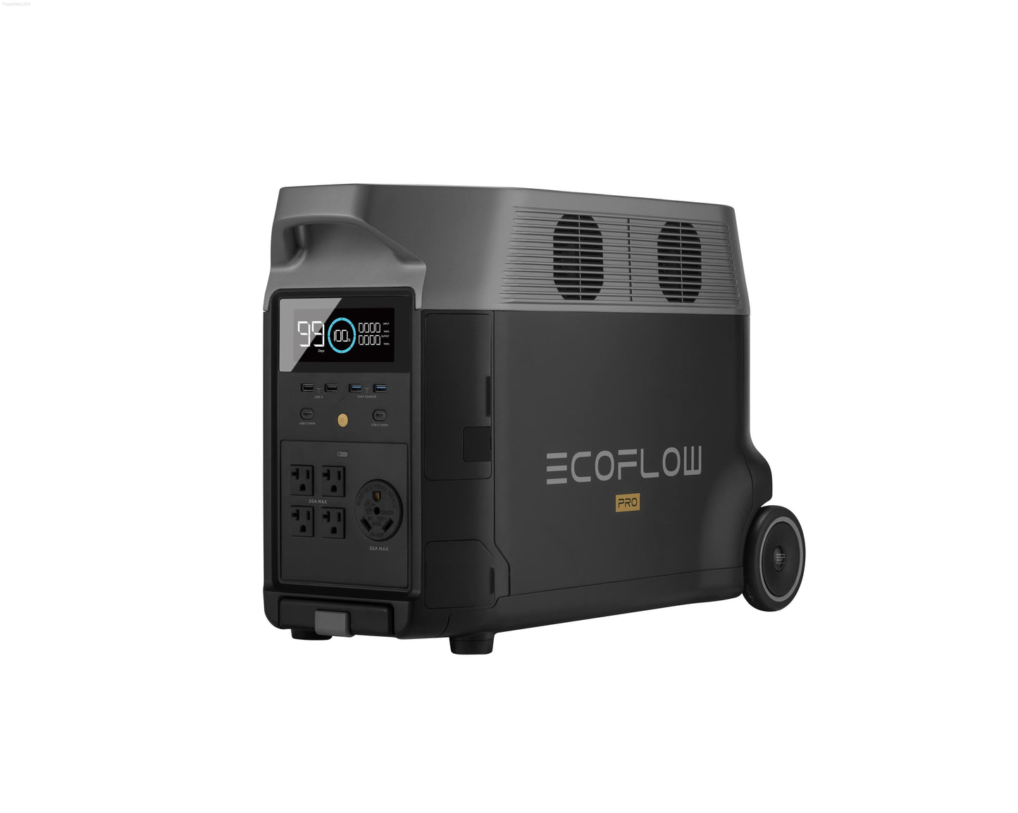 Solar & Battery Powered - EcoFlow DELTA Pro Portable Power Station