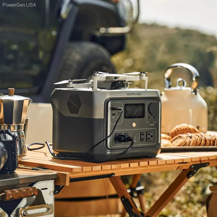 Solar & Battery Powered - EcoFlow RIVER 2 Max Portable Power Station