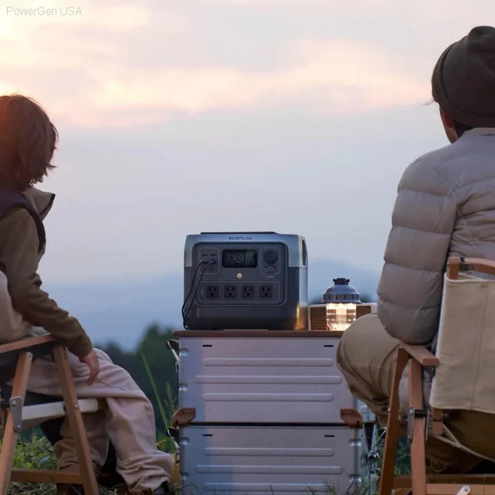 Solar & Battery Powered - EcoFlow RIVER 2 Pro Portable Power Station