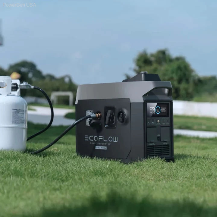 Solar & Battery Powered - EcoFlow Smart Generator (Dual Fuel)