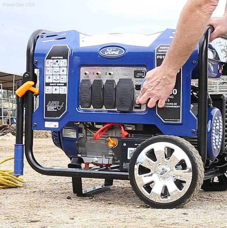 Gas Generators - Ford-FG11050PE 11,050W Peak/9,000w Rated Portable Gas Powered Generator