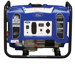 Gas Generators - Ford-FG3050P 3050 Peak Watts/ 2500 Running Watts,Portable Gas Powered Generator