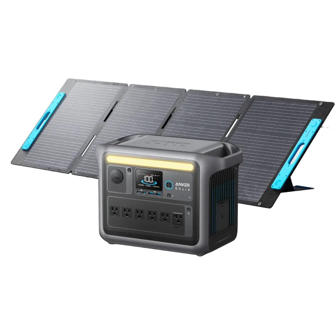 Anker SOLIX C1000 Solar Generator + 200W Solar Panel