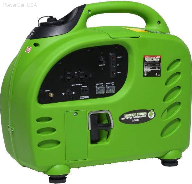 Gas Generators - LIFAN POWER USA 2000 Watt Digital Inverter Generator Recoil Start