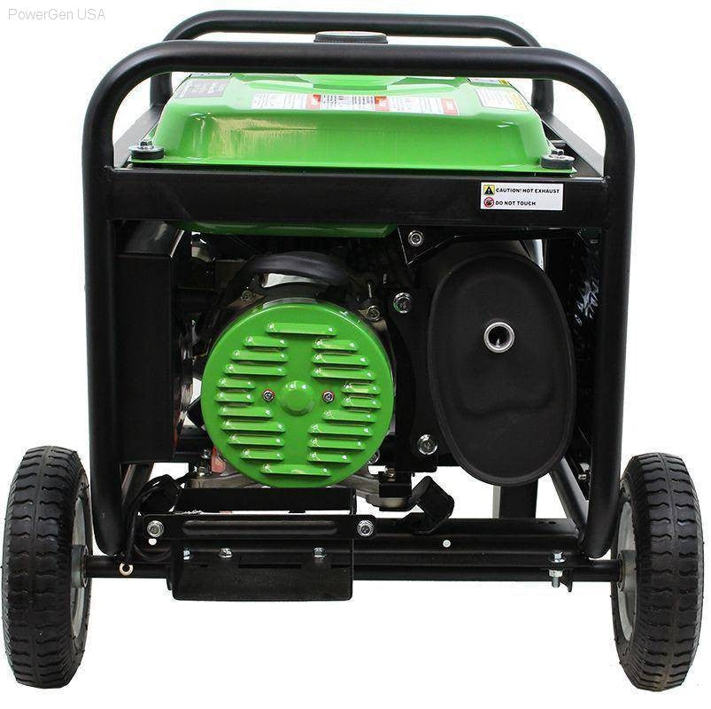 Gas Generators - LIFAN Power USA 4000W Electric Start Generator - 7MHP W/ Recoil Start - CARB