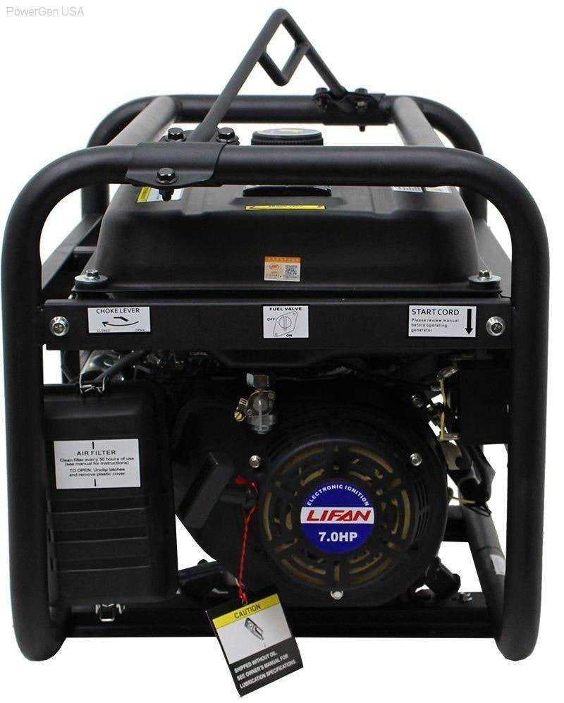 Gas Generators - LIFAN Power USA 4000W Pro Generator - 7MHP W/Recoil Start
