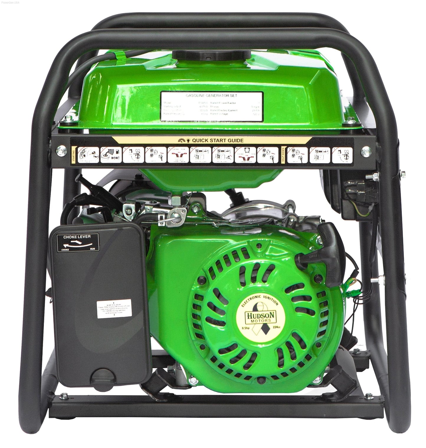 Gas Generators - LIFAN Power USA 4100 Watts  7hp Gas Powered Portable Generator