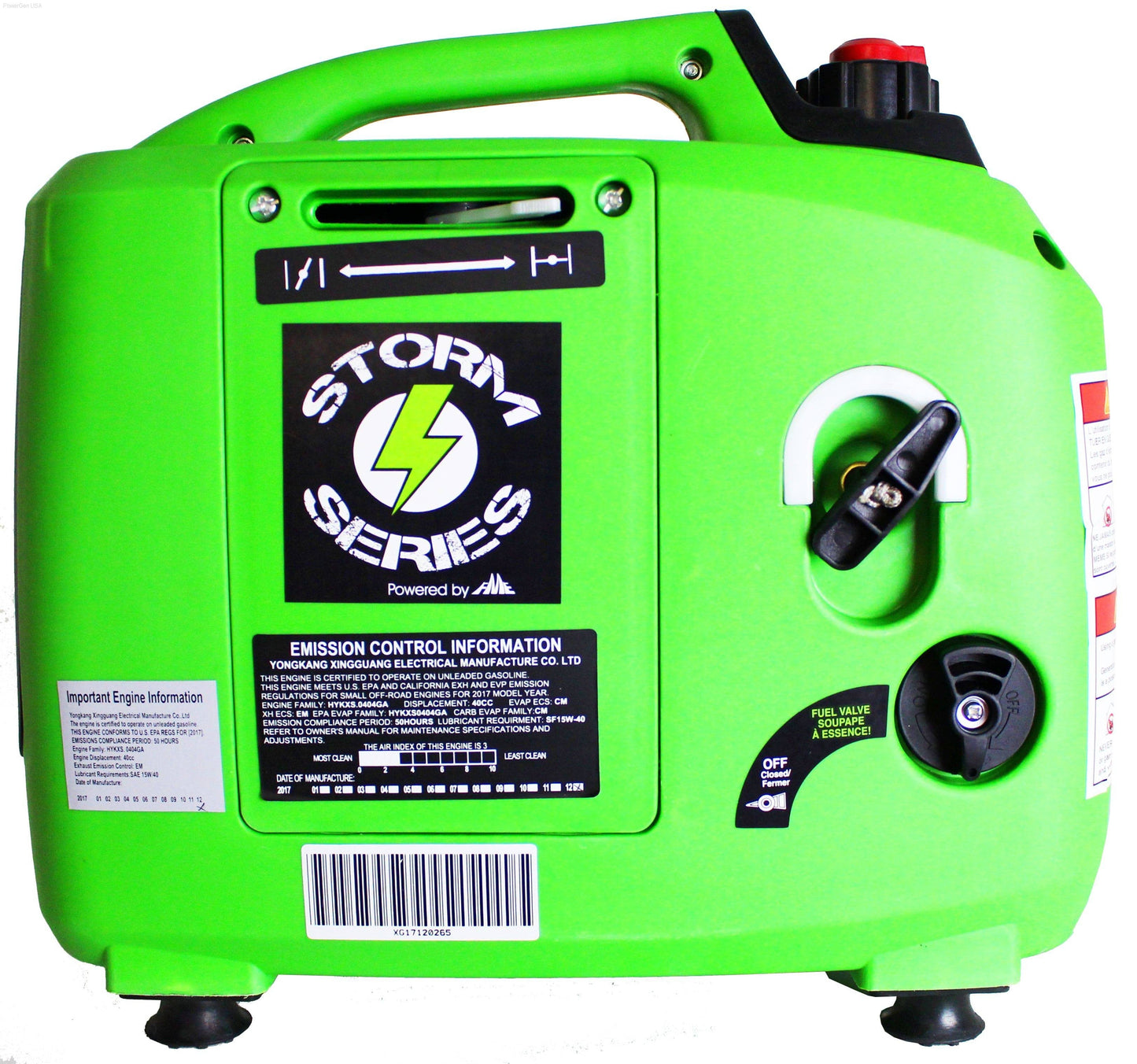 Gas Generators - LIFAN POWER USA 700 Watt Digital Inverter Generator Recoil Start