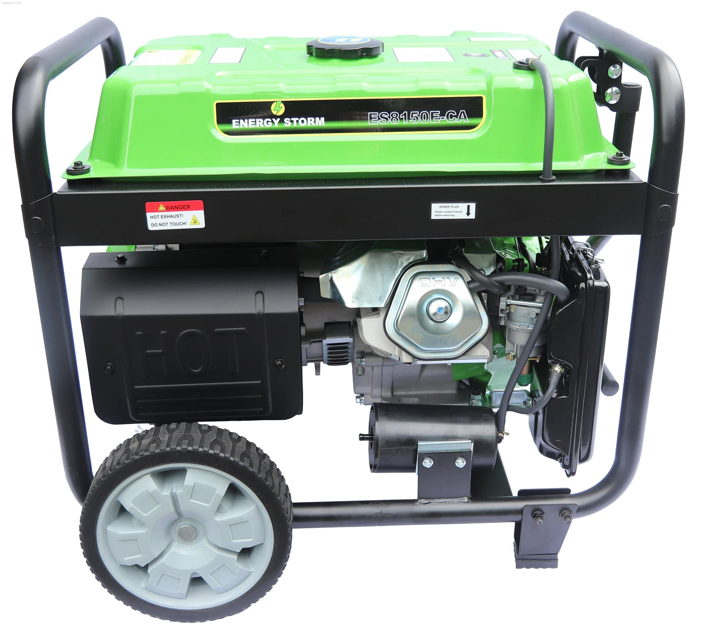Gas Generators - LIFAN Power USA 8000W ES Generator - 15MHP W/Recoil/Elec Start - CARB