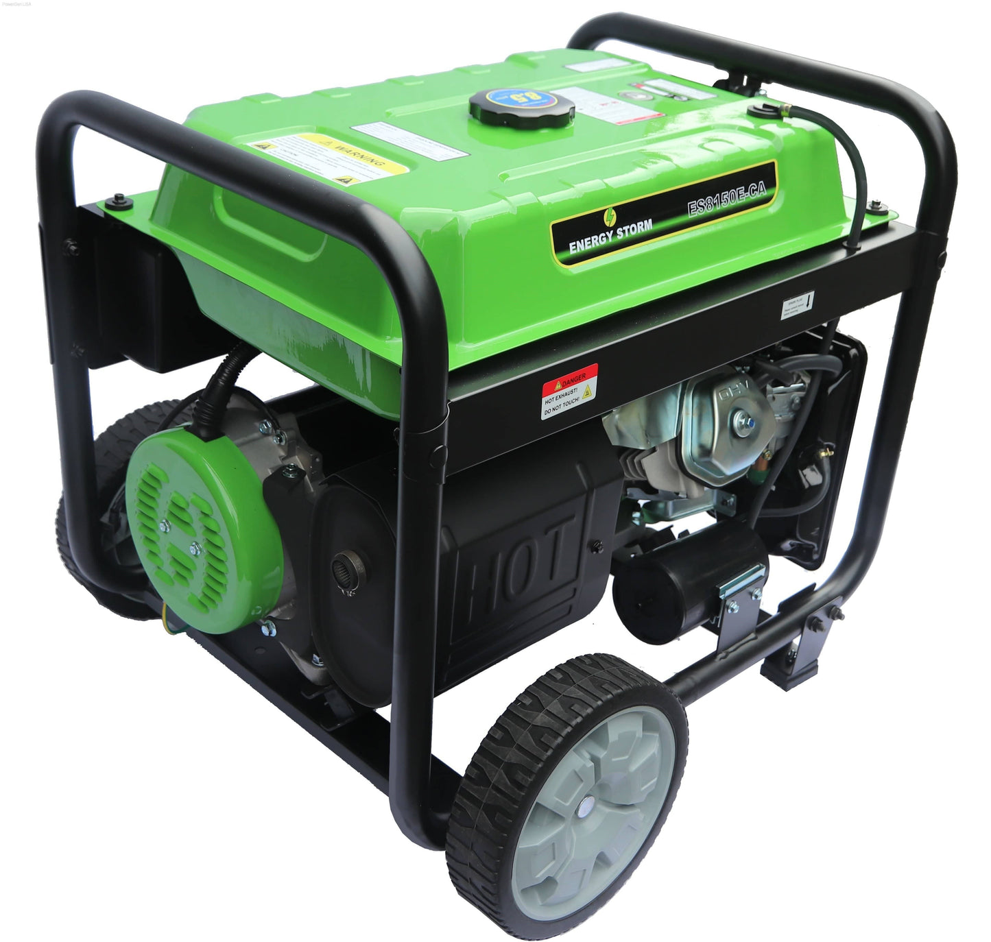 Gas Generators - LIFAN Power USA 8000W ES Generator - 15MHP W/Recoil/Elec Start - CARB
