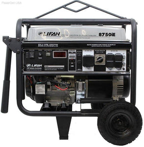 Gas Generators - LIFAN Power USA  8500W Platinum Generator -15MHP W/Recoil/Elec Start