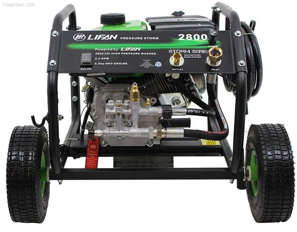Pressure Washers - LIFAN Power USA Pressure Washer 2800 Psi,2.5GPM