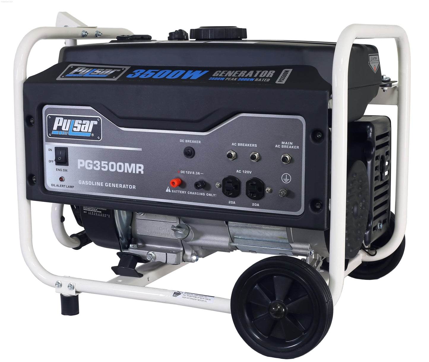 Gas Generators - Pulsar PG3500MR-3500W Generator RATED 3000W
