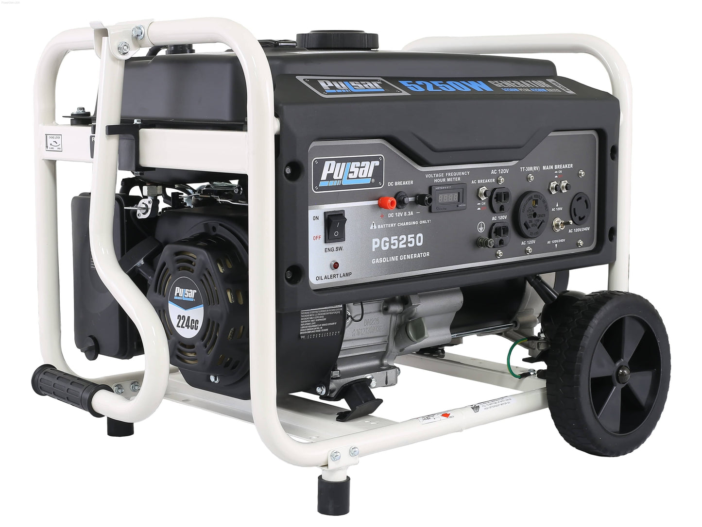 Gas Generators - Pulsar PG5250-5250W Generator RATED 4250W