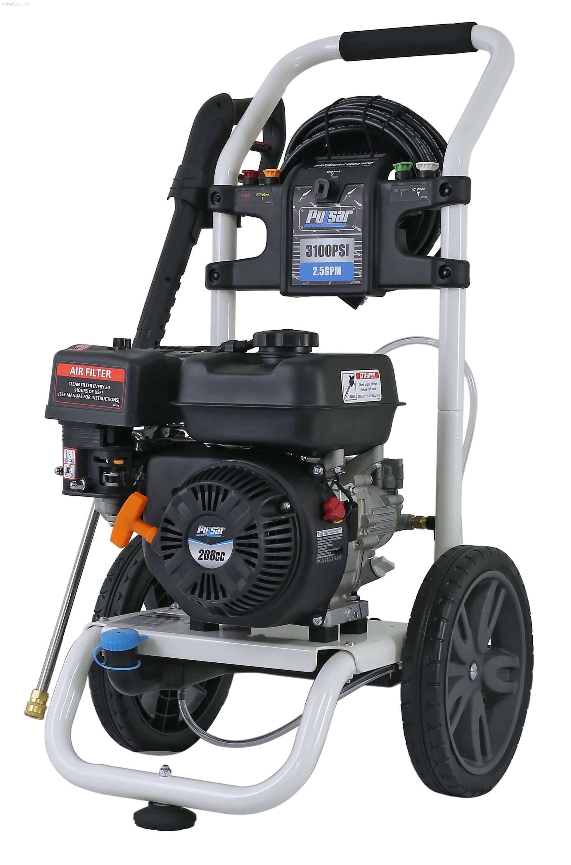 Pressure Washers - Pulsar W31H19 -3100 PSI Gas-Powered Pressure Washer