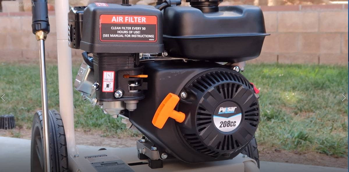 Pressure Washers - Pulsar W31H19 -3100 PSI Gas-Powered Pressure Washer