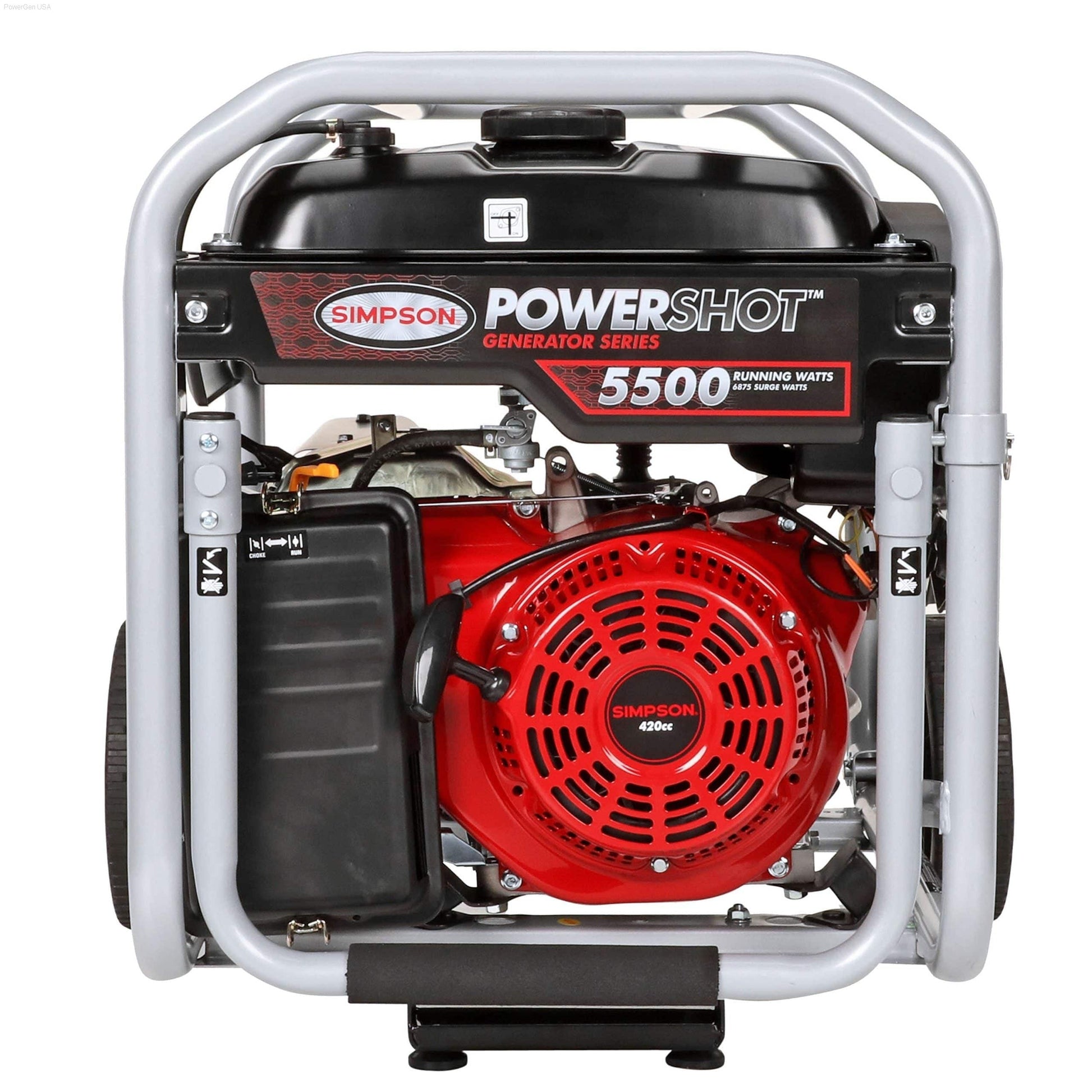 Gas Generators - SIMPSON PowerShot Portable 5500-Watt Generator