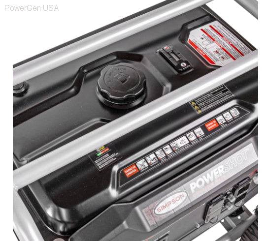 Gas Generators - SIMPSON PowerShot Portable 5500-Watt Generator