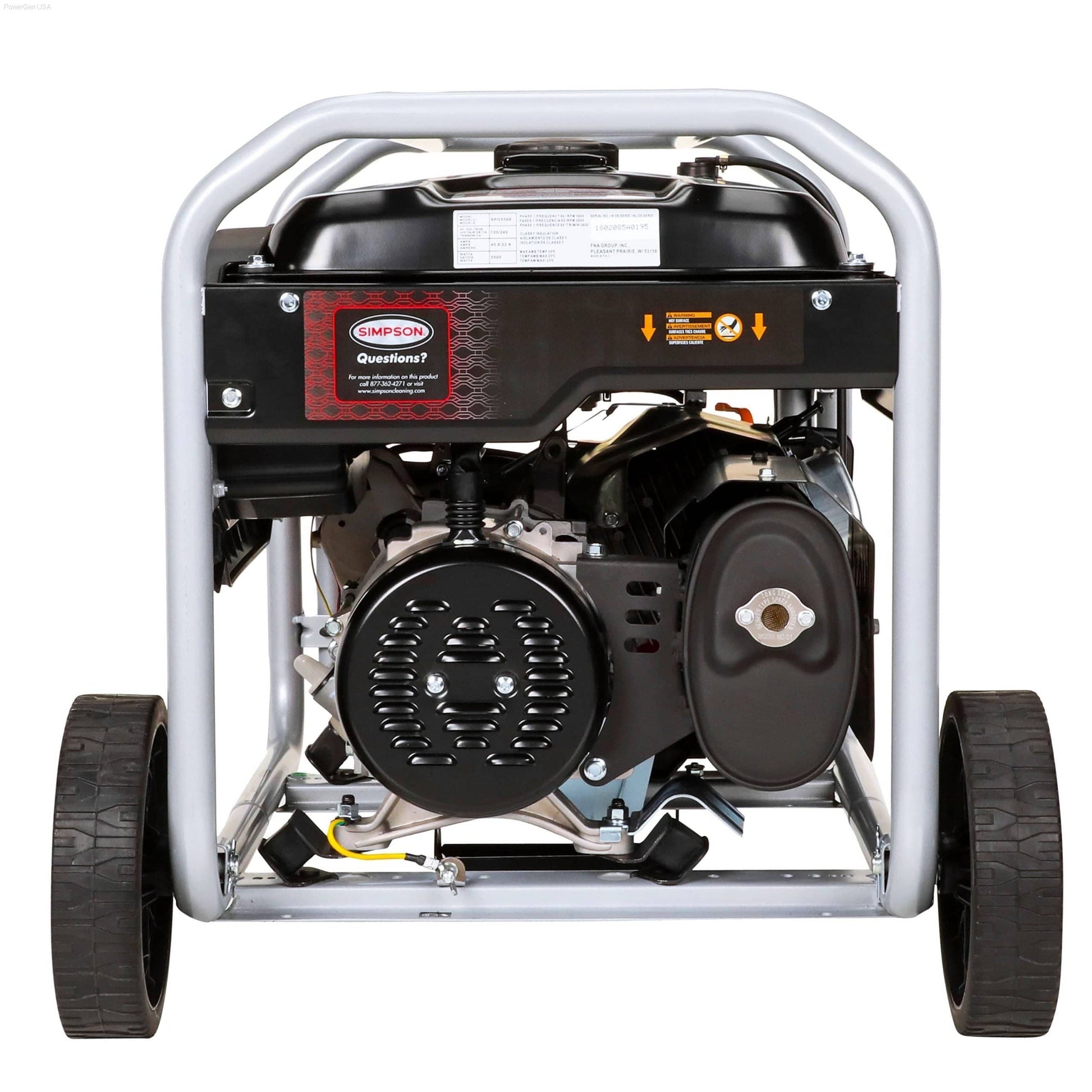 Gas Generators - SIMPSON PowerShot Portable 5500-Watt Generator