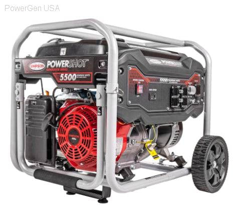 Gas Generators - SIMPSON PowerShot Portable 5500-Watt Generator