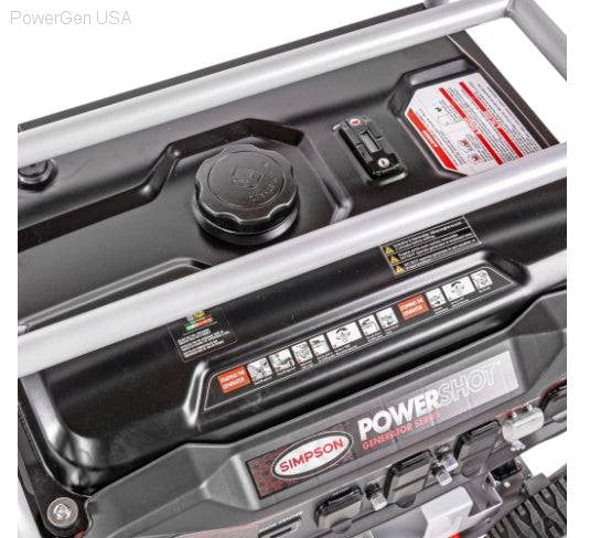 Gas Generators - SIMPSON PowerShot Portable 7500-Watt Generator