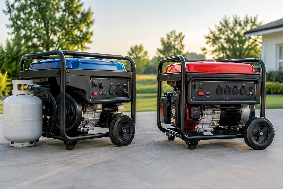 Dual Fuel Versus Gasoline Generators Compared