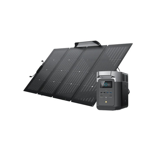 Save More Than 35% on this ECOFLOW solar generator bundle at PowerGen USA