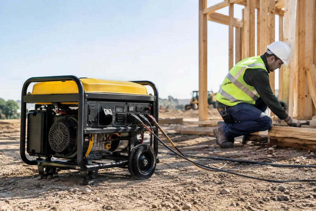 Generator for Construction Job Site: Size It Right