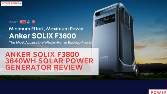 Anker SOLIX F3800 3840Wh Solar Power Generator Review