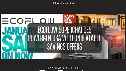 EcoFlow Supercharges PowerGen USA with Unbeatable Savings Offers