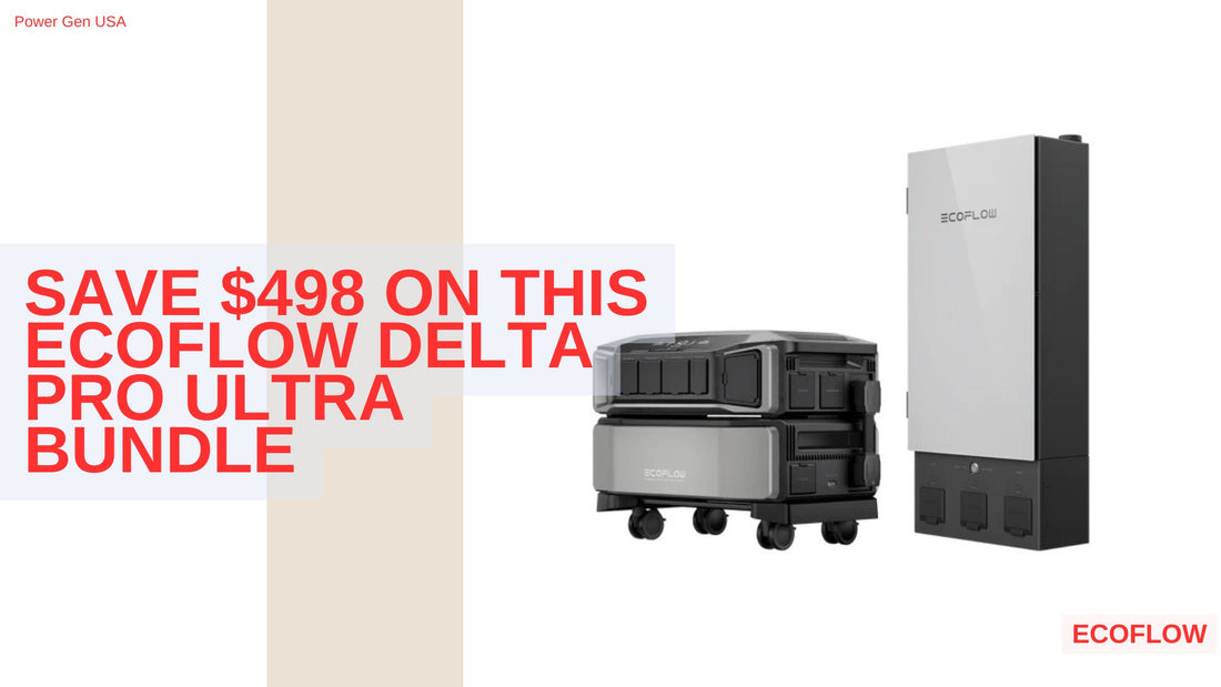 Save $498 On This Ecoflow DELTA Pro Ultra Bundle