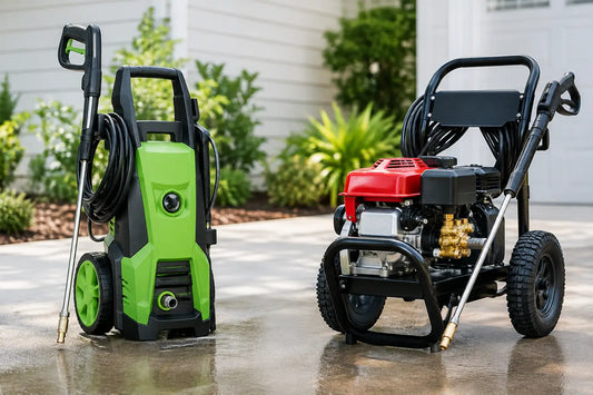 Electric Versus Gas Pressure Washers Compared
