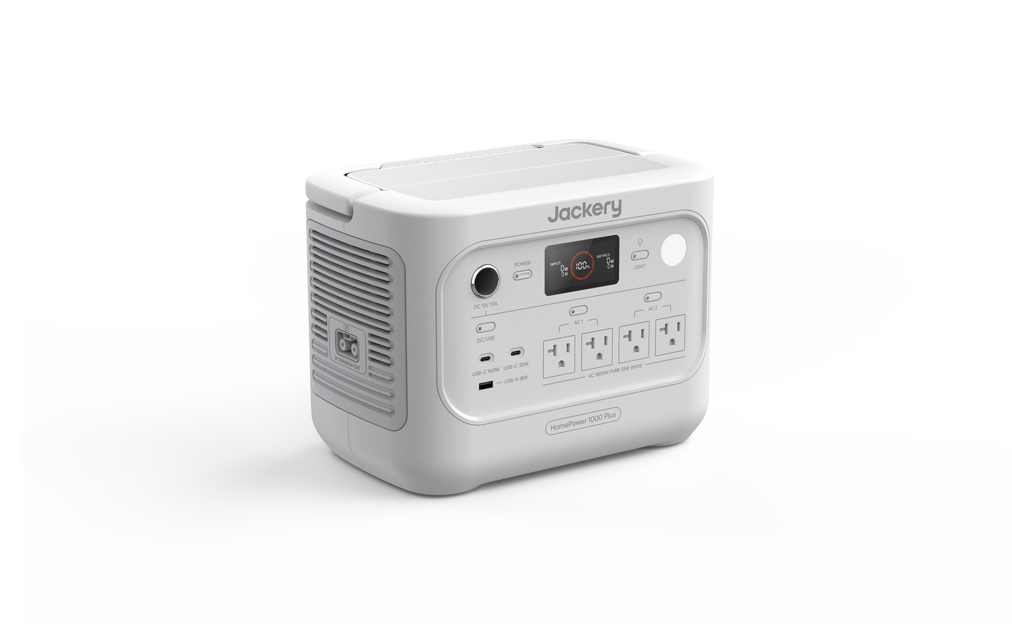 Jackery Solar Generator HomePower 1000 V2 Plus White
