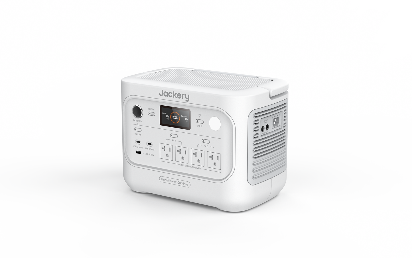 Jackery Solar Generator HomePower 1000 V2 Plus White