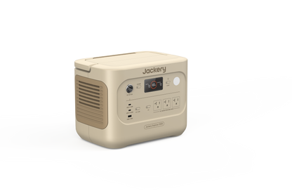 Jackery Explorer E1000 v2 Dune White Portable Power Station - PowerGen USA