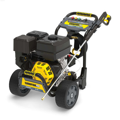 Pressure Washers - ChampionPro 4200-PSI 4.0-GPM Commercial Duty Low Profile Gas Pressure Washer