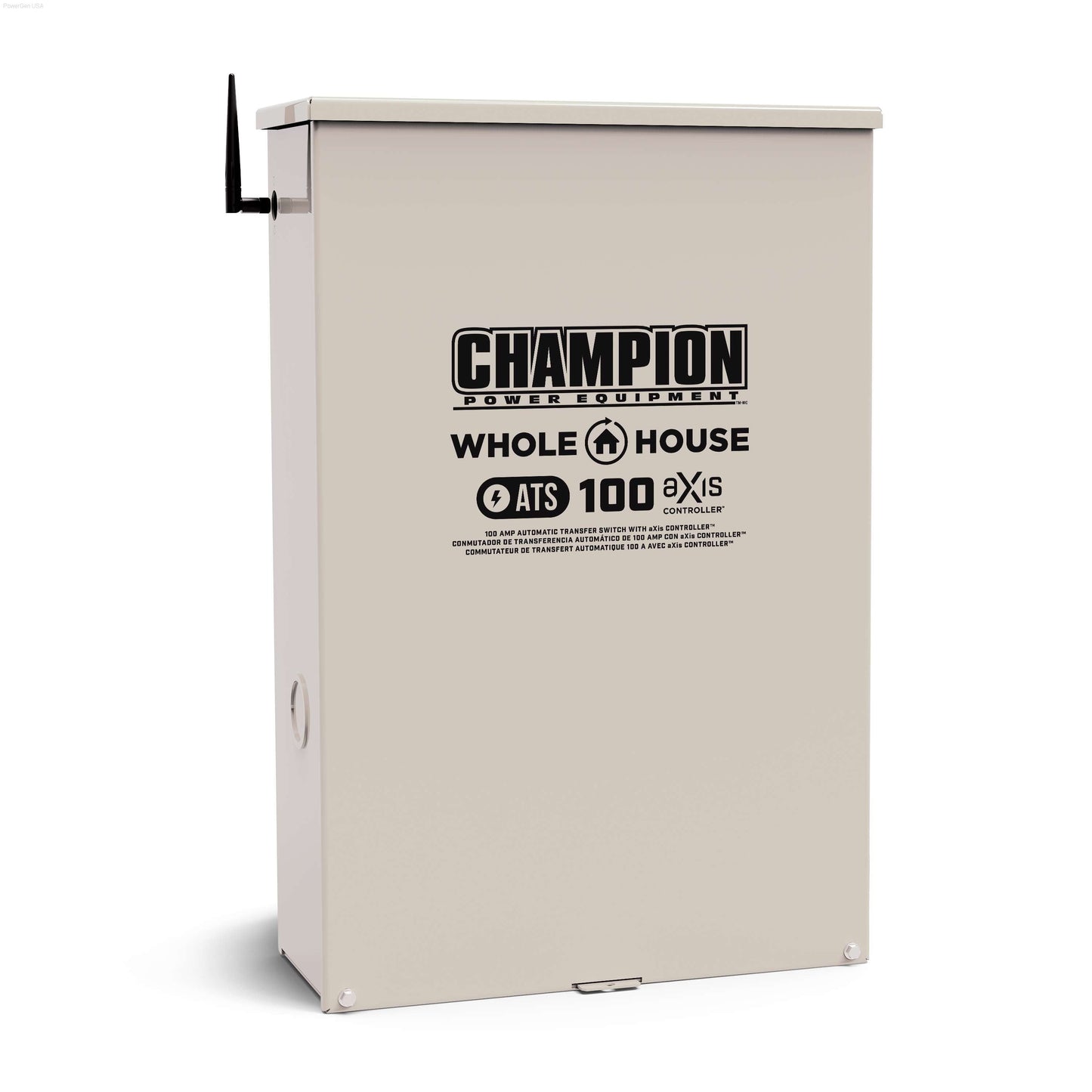 Dual Fuel Hybrid - Champion 14kW AXis Home Standby Generator System With 100-Amp AXis Automatic Transfer Switch