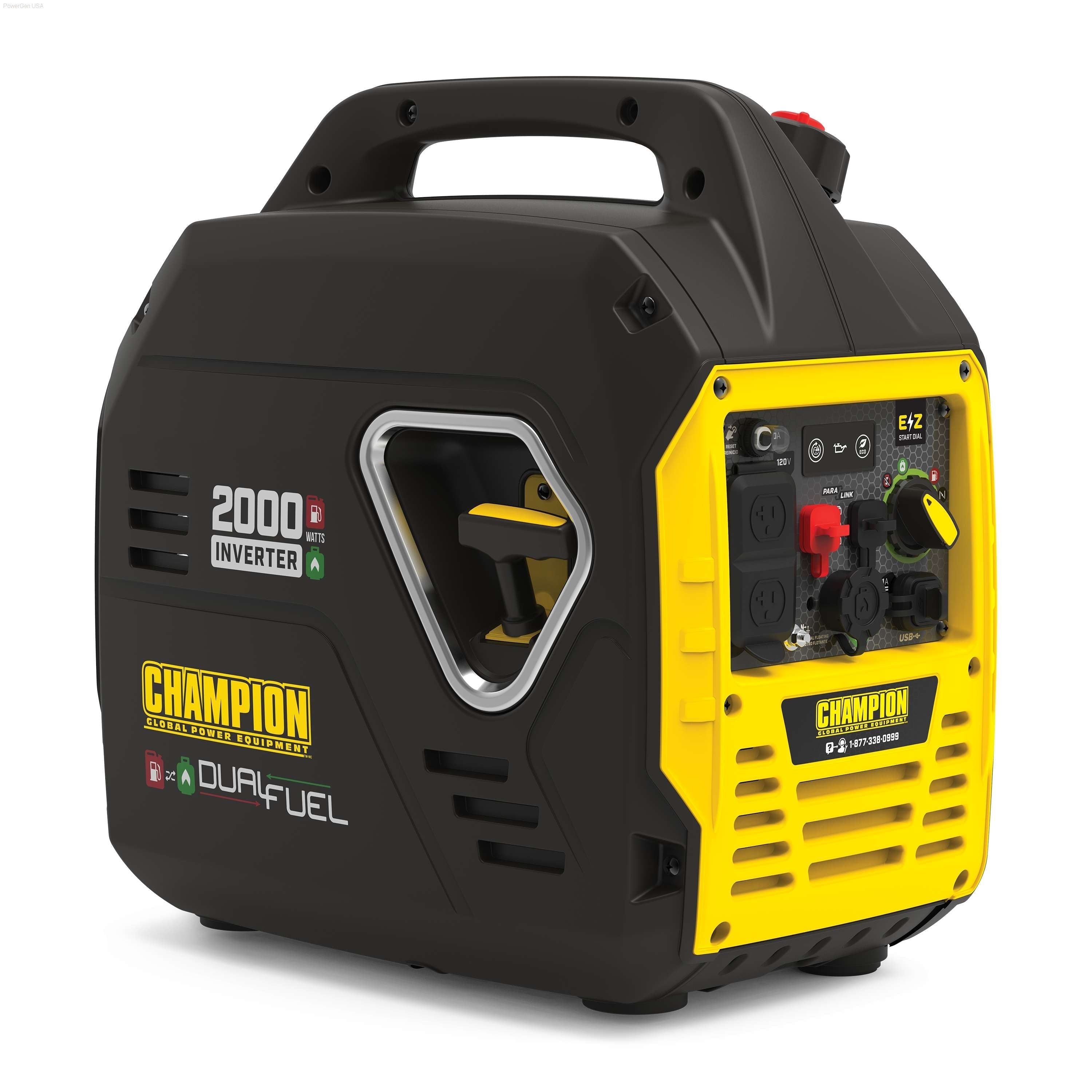 Champion 2000w store dual fuel