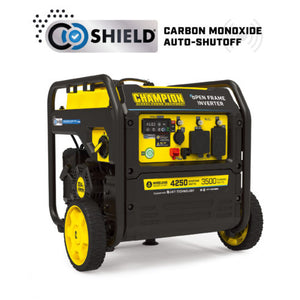 Champion 201185 4250W Wireless Start Open Frame Inverter with CO Shield® - PowerGen USA