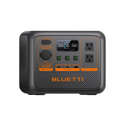 BLUETTI AC50P Portable Power Station | 700W 504Wh - PowerGen USA