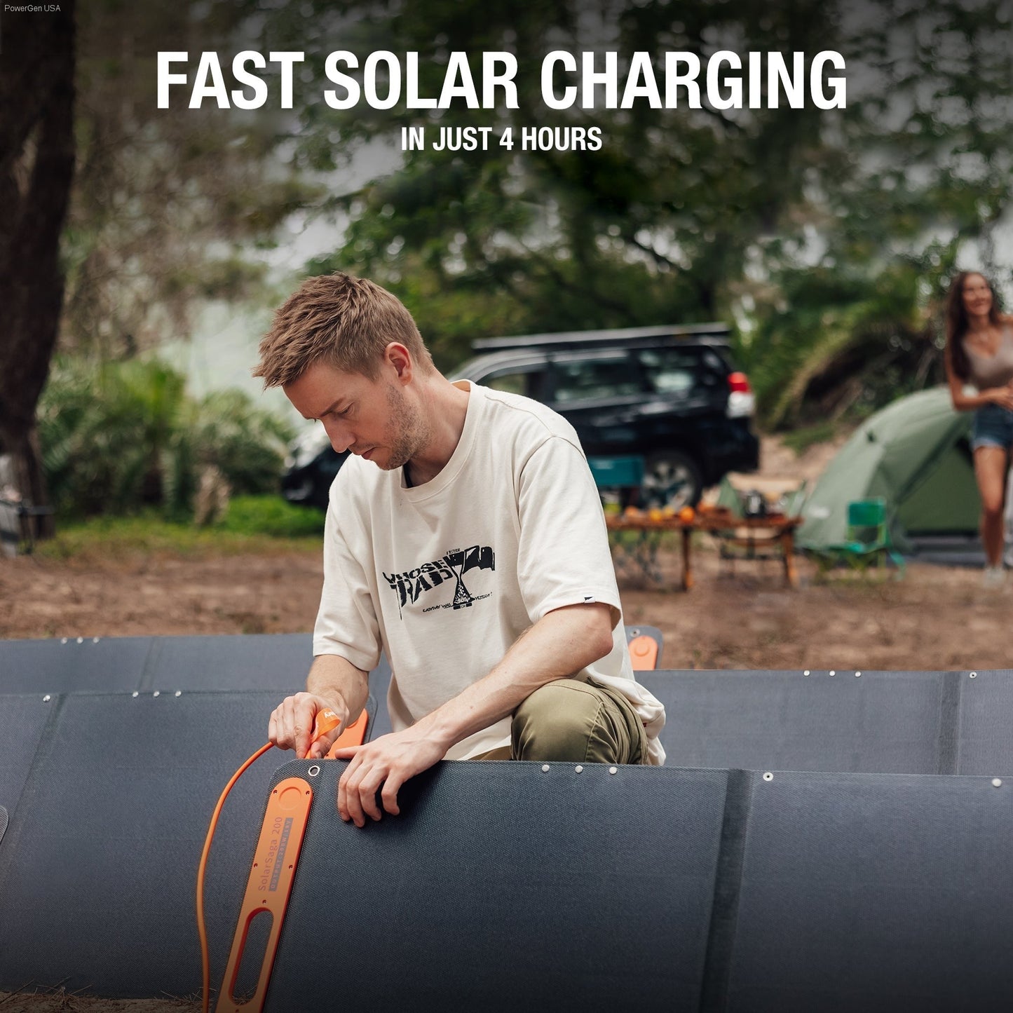 Solar & Battery Powered - Jackery Solar Generator 2000 Pro_4SS200 - 1*Explorer 2000 Pro + 4 * SolarSaga 200W