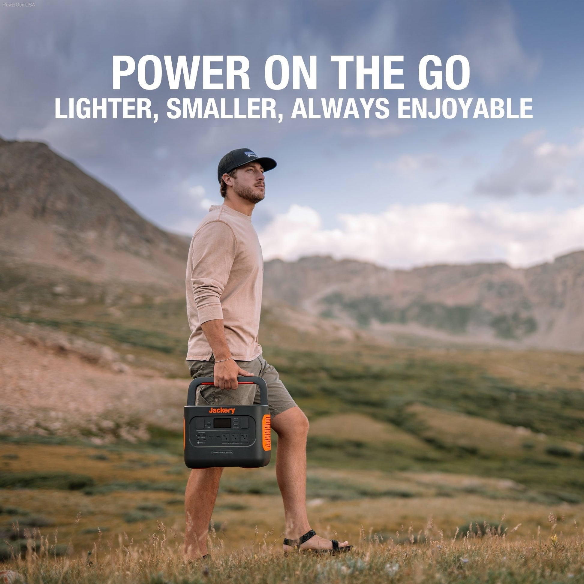 Solar & Battery Powered - Jackery Explorer 1000 Pro Portable Power Station