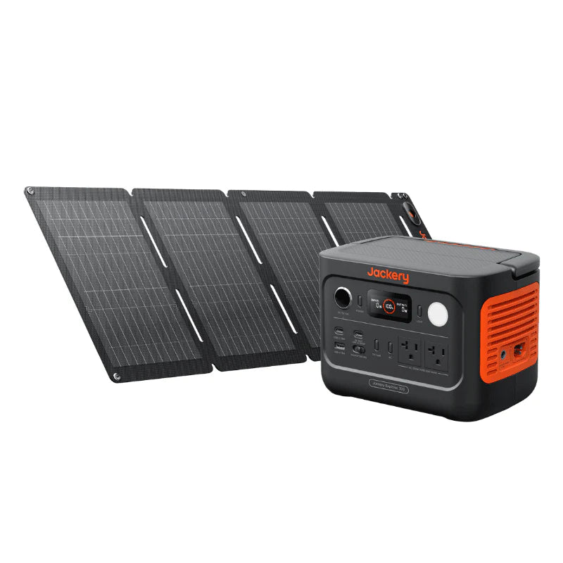 Jackery Solar Generator E300 v2 40W Air (Explorer 300 v2+SolarSaga 40W air) - PowerGen USA