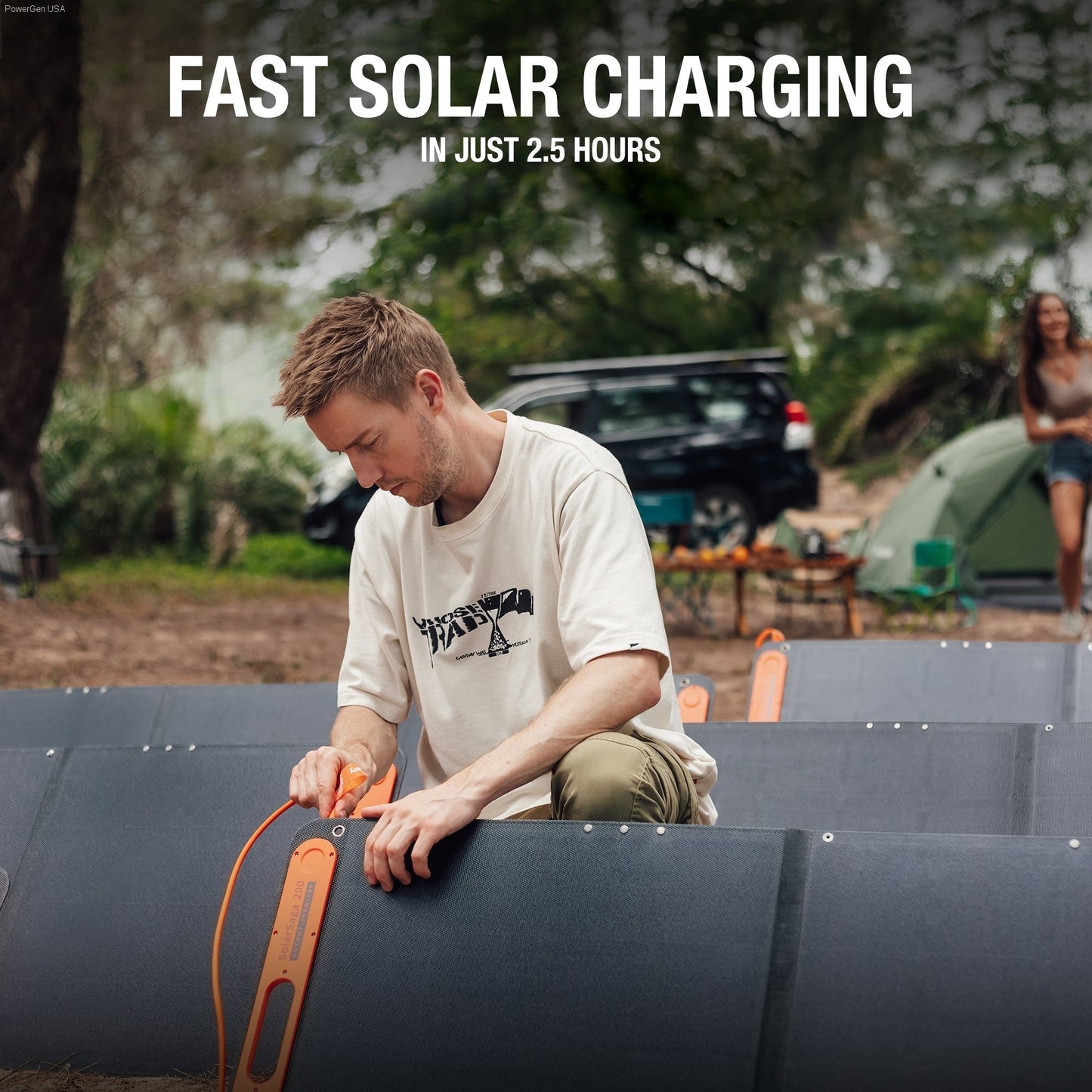 Solar & Battery Powered - Jackery Solar Generator 2000 Pro_6SS200 - 1*Explorer 2000 Pro + 6 * SolarSaga 200W